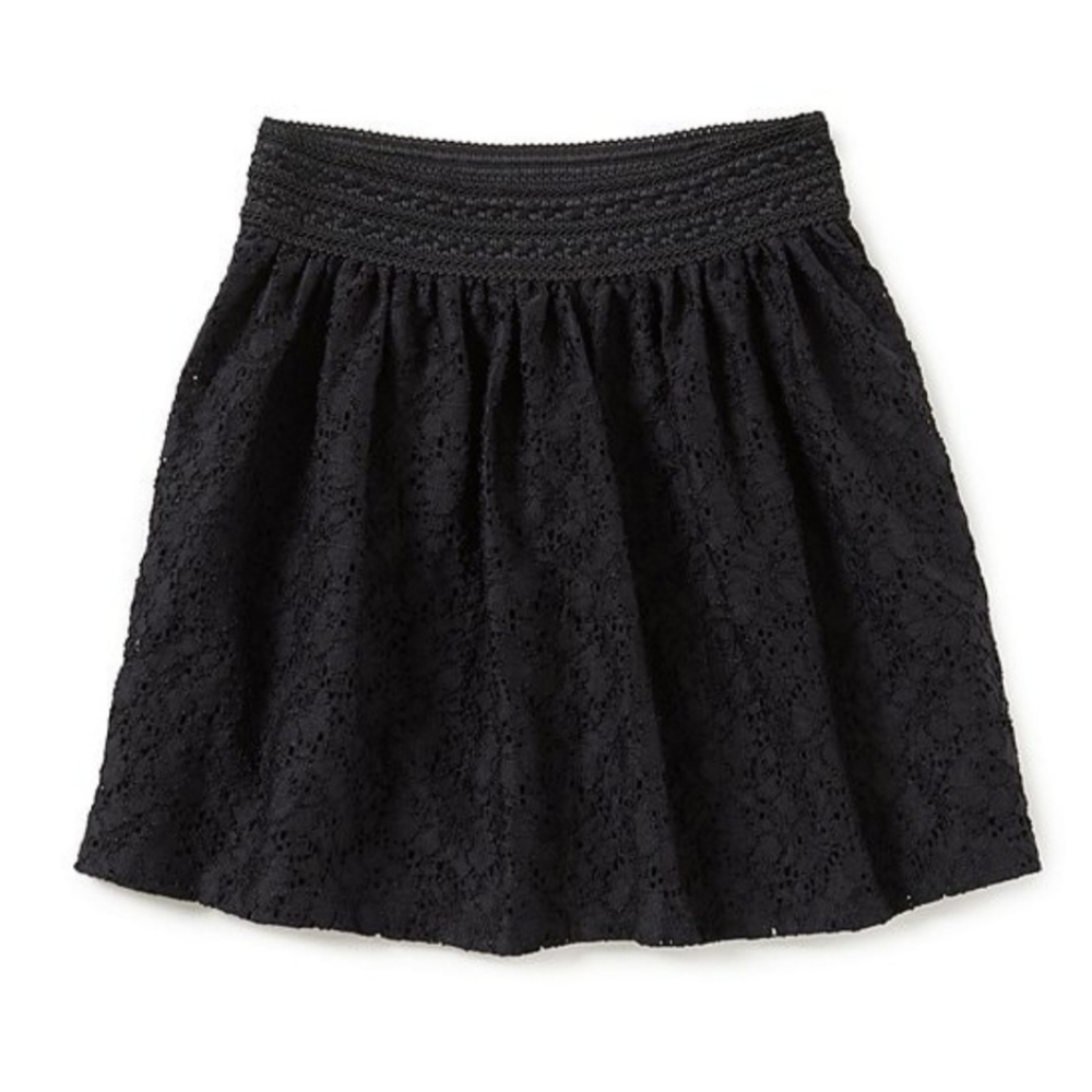 I.N. Girl Big Girls 7-16 Lace Pull-On Skirt